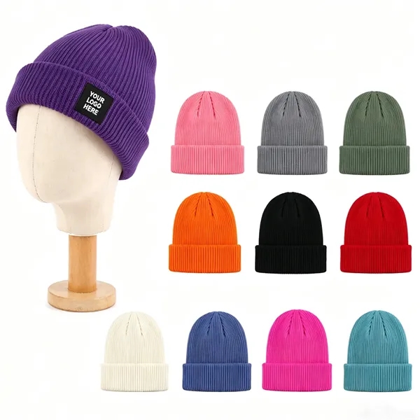 Jaquard Cuffed Beanie