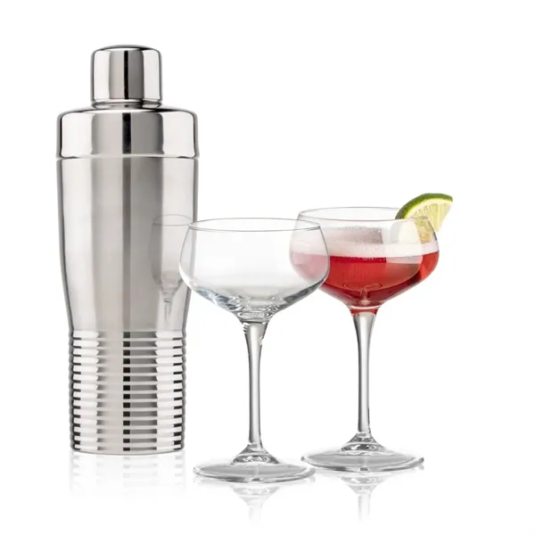 Genoa Shaker & Mixology Cocktail Set