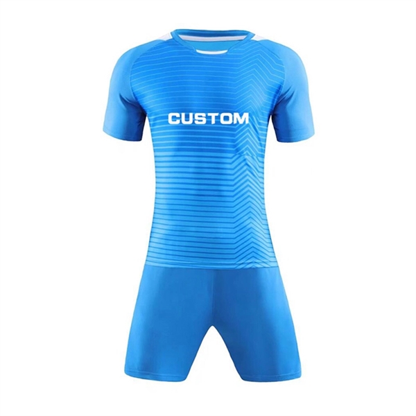 Fully Sublimated Dry Fit Custom Youth Soccer Jersey T-shirts - Fully Sublimated Dry Fit Custom Youth Soccer Jersey T-shirts - Image 19 of 25