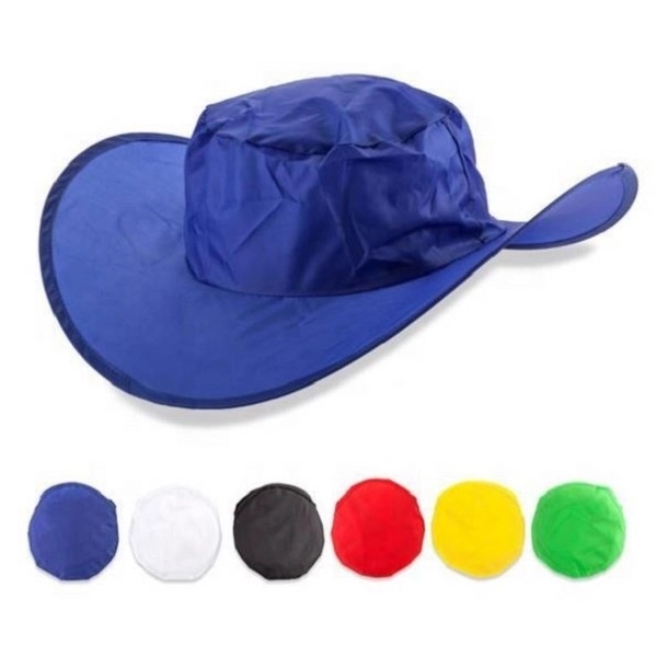 Foldable Cowboy Hat with Pouch - Foldable Cowboy Hat with Pouch - Image 0 of 0