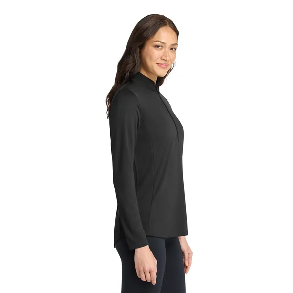 Port Authority Women's Dry Zone UV Micro-Mesh 1/4-Zip