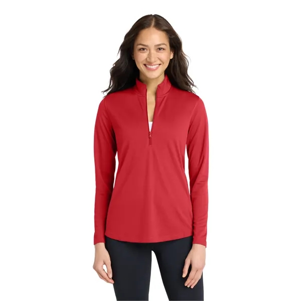 Port Authority Women's Dry Zone UV Micro-Mesh 1/4-Zip