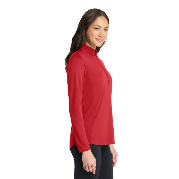 Port Authority Women's Dry Zone UV Micro-Mesh 1/4-Zip