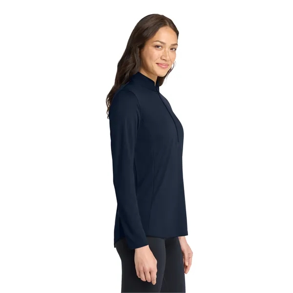 Port Authority Women's Dry Zone UV Micro-Mesh 1/4-Zip