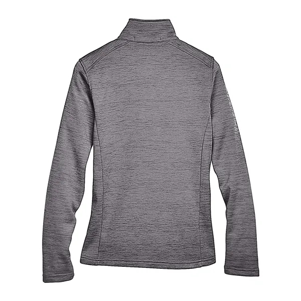 Devon & Jones Women's Newbury Melange Fleece Quarter-Zip ...