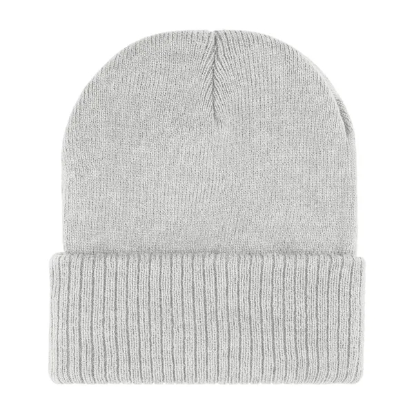 KNIT BEANIE WITH CUFF