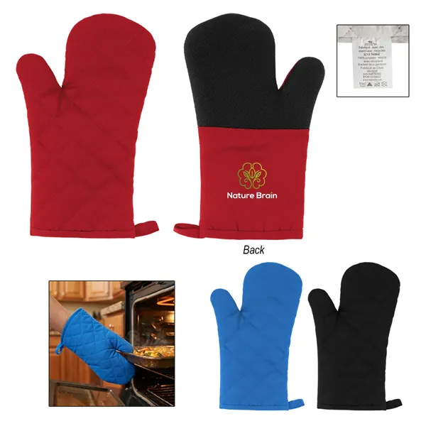 Anti-Slip rPET Oven Mitt