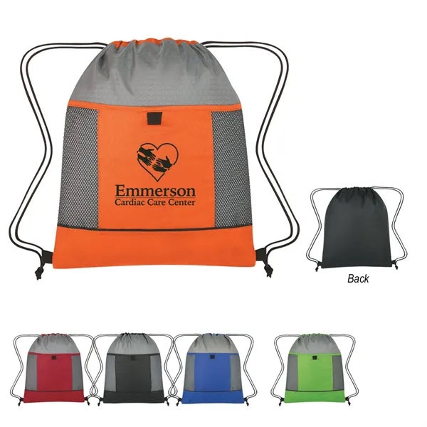 Honeycomb Ripstop Drawstring Bag