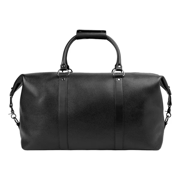 Custom Cutter & Buck® Leather Duffel Bag