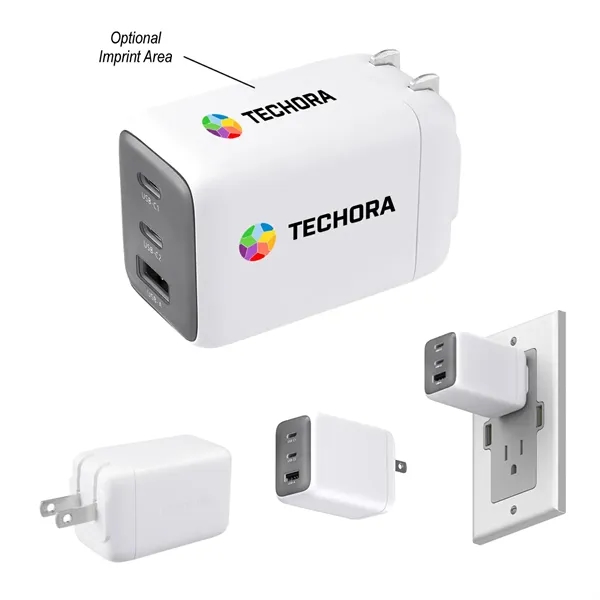 65W PD PhoneSuit® Gan Wall Charger