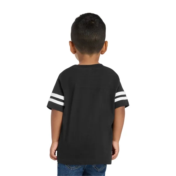 Rabbit Skins Toddler Football Fine Jersey Tee.