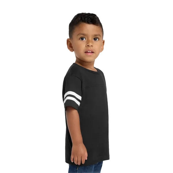 Rabbit Skins Toddler Football Fine Jersey Tee.