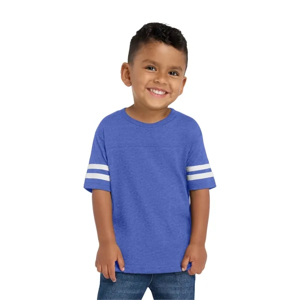 Rabbit Skins Toddler Football Fine Jersey Tee.