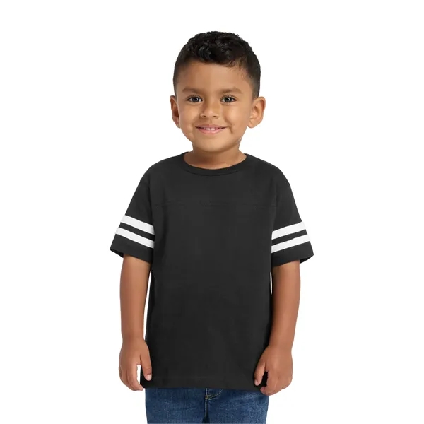 Rabbit Skins Toddler Football Fine Jersey Tee.