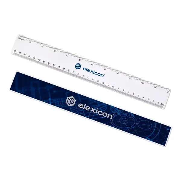 12" Plastic Ruler
