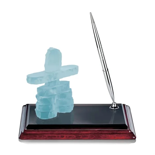 Inukshuk on Albion™ Pen Set - Chrome
