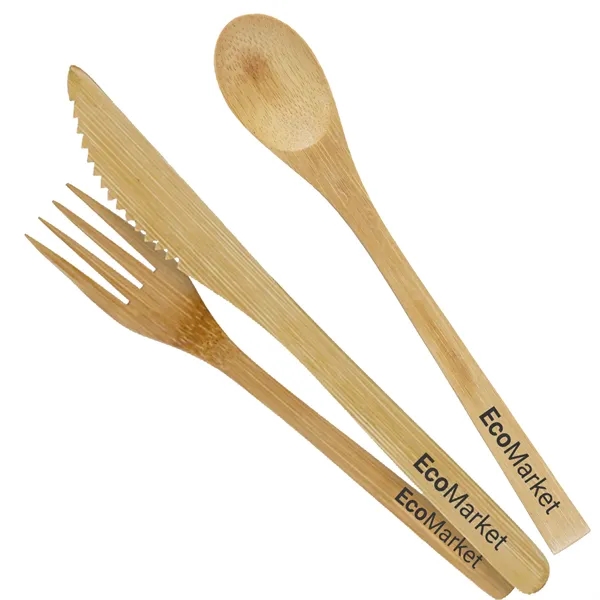 Custom Bamboo Utensil Set