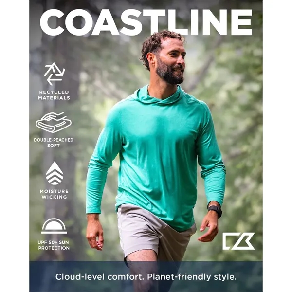 Cutter & Buck Coastline Recycled Double Peached Mens Big ...