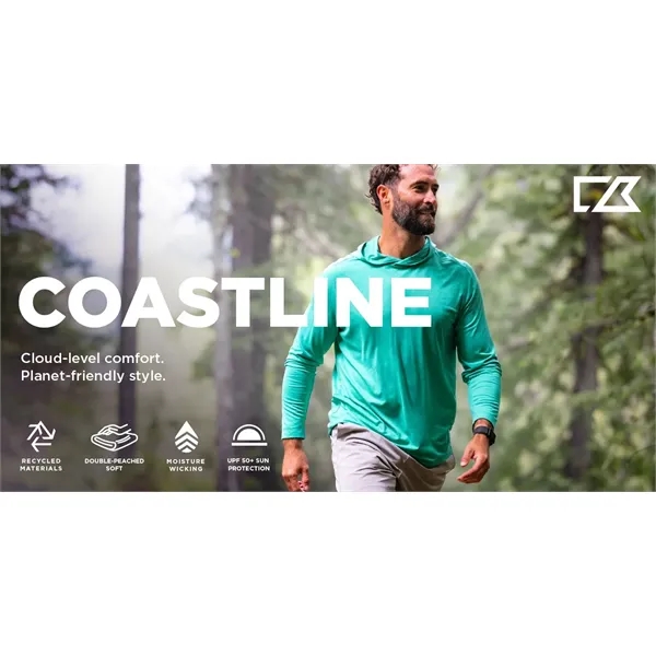 Cutter & Buck Coastline Recycled Double Peached Mens Big ...