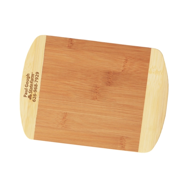 Two-Tone Bamboo Cutting Board - Two-Tone Bamboo Cutting Board - Image 0 of 1