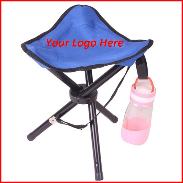 Folding Tripod Stool Chair With Carrying Bag - Folding Tripod Stool Chair With Carrying Bag - Image 1 of 1