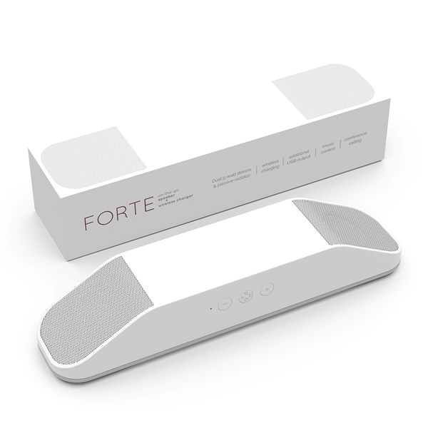 Custom Forte Speaker & Wireless Charger