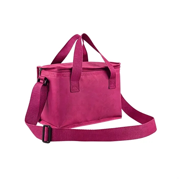 6 Can Insulated Cooler Bag W/ Handle & Shoulder Strap
