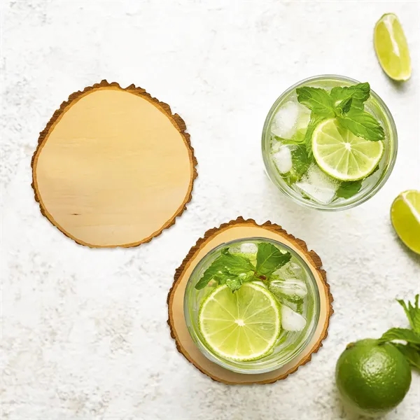 Tree Slice Wood Coasters