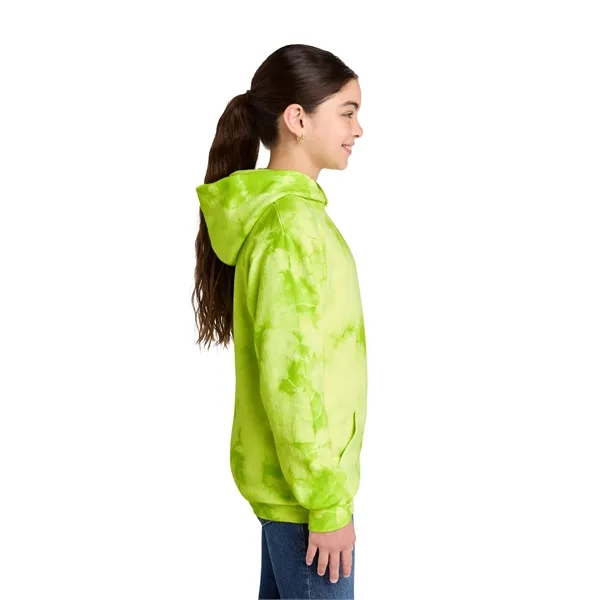 Port & Co Youth Crystal Tie-Dye Pullover Hoodie