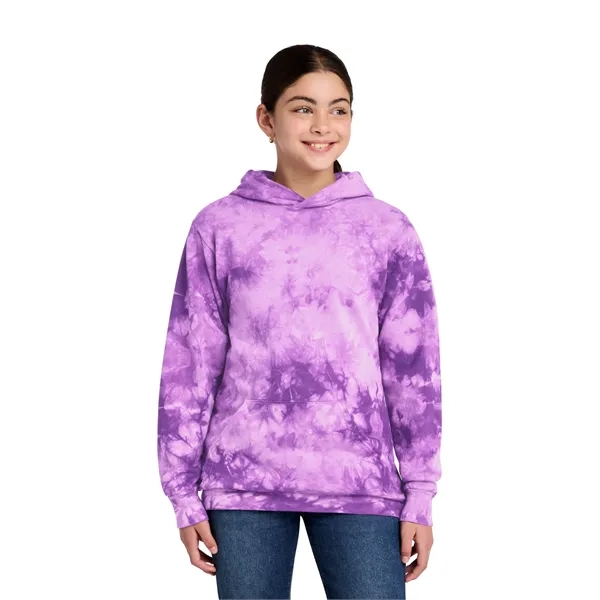 Port & Co Youth Crystal Tie-Dye Pullover Hoodie