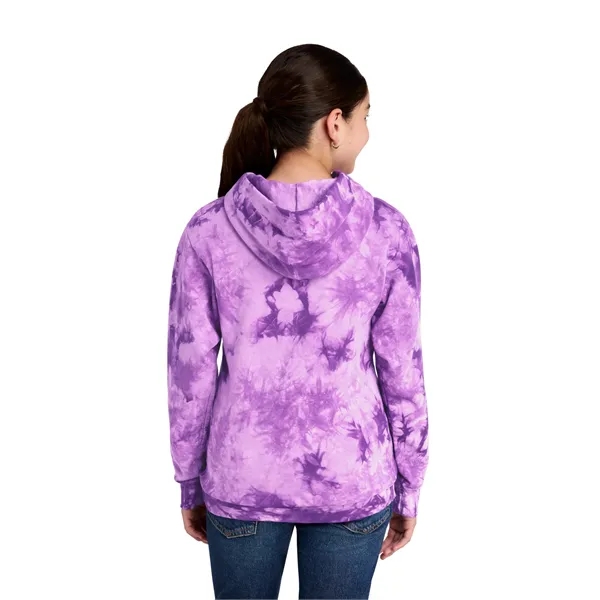Port & Co Youth Crystal Tie-Dye Pullover Hoodie
