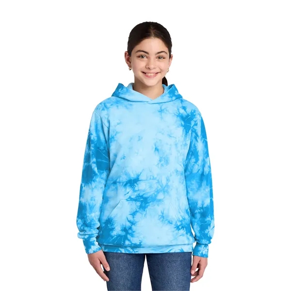 Port & Co Youth Crystal Tie-Dye Pullover Hoodie