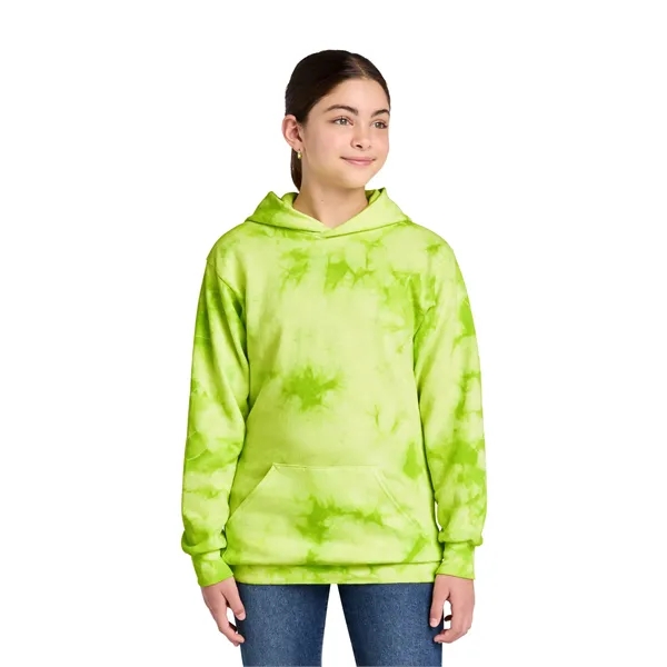 Port & Co Youth Crystal Tie-Dye Pullover Hoodie