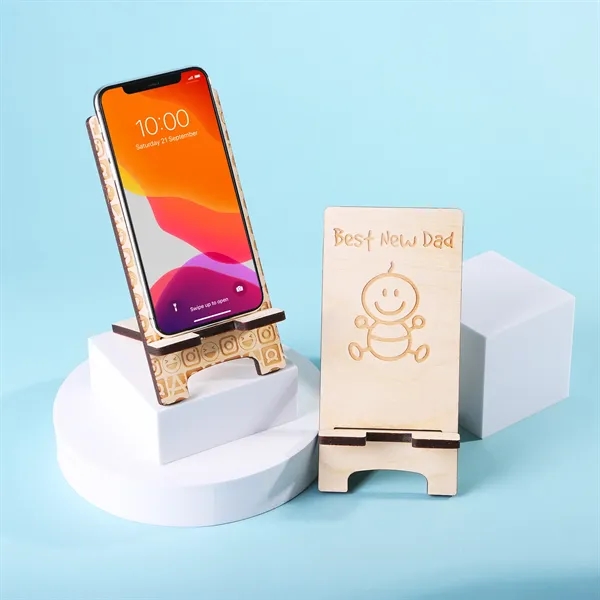 Foldable Wood Phone Stand