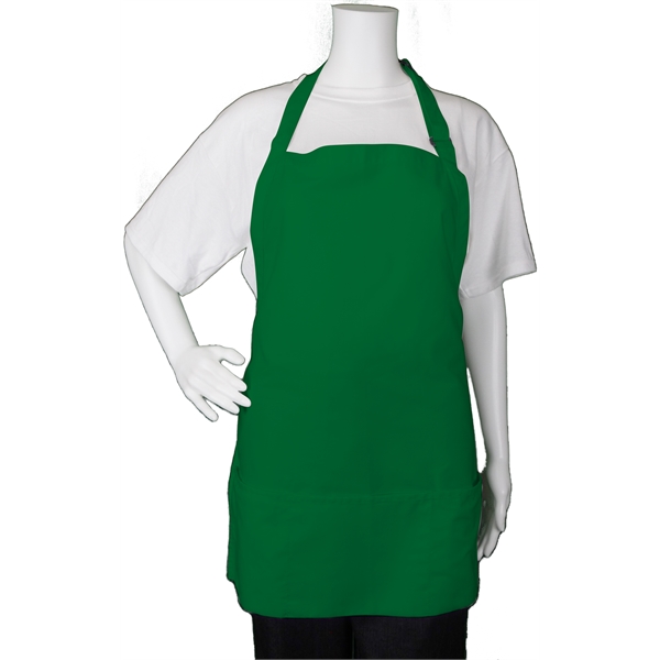 Restaurant-Style Twill Bib Apron - Restaurant-Style Twill Bib Apron - Image 5 of 7