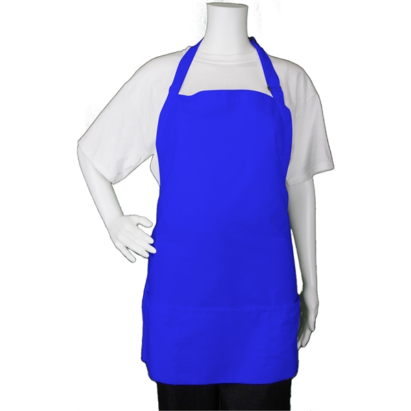 Restaurant-Style Twill Bib Apron - Restaurant-Style Twill Bib Apron - Image 7 of 7