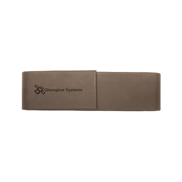 Leatherette Double Pen Cases - Leatherette Double Pen Cases - Image 4 of 13