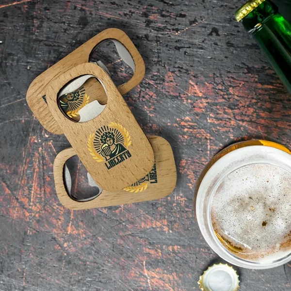 Miniature Wood Bottle Opener