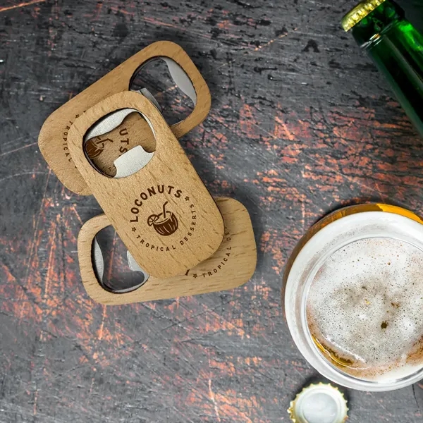 Miniature Wood Bottle Opener