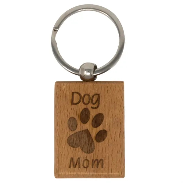 Wood Keychains - Rectangle