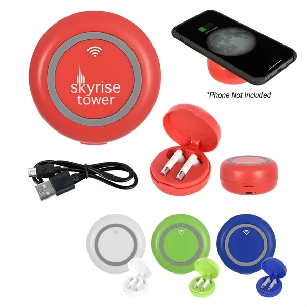 TEMPO TRUE WIRELESS EARBUDS & CHARGING BASE