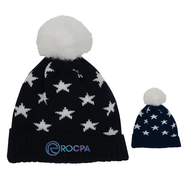 Star Pom Beanie