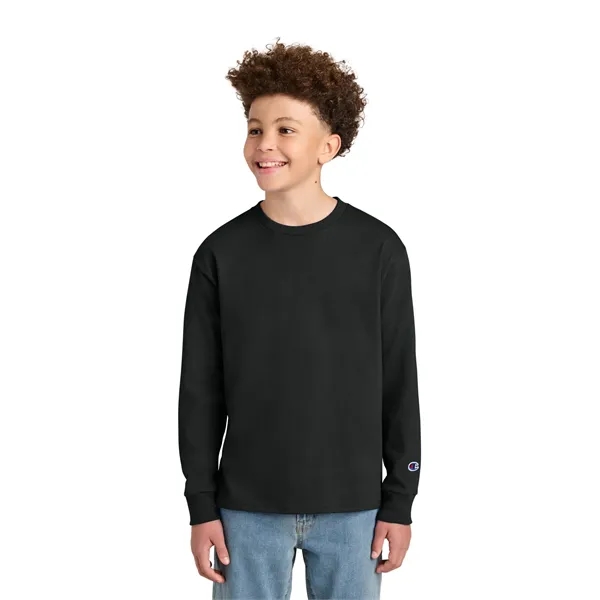 Champion Youth Jersey Long Sleeve Tee