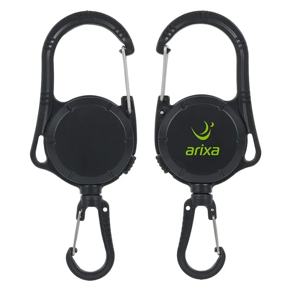 Waypoint Retractable & Lockable Dual Carabiner