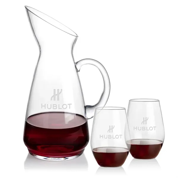 Taroni Carafe & Vale Stemless Wine