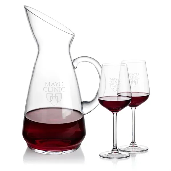 Custom Taroni Carafe & Elderwood Wine