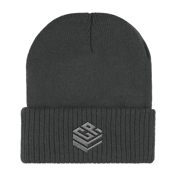 KNIT BEANIE WITH CUFF