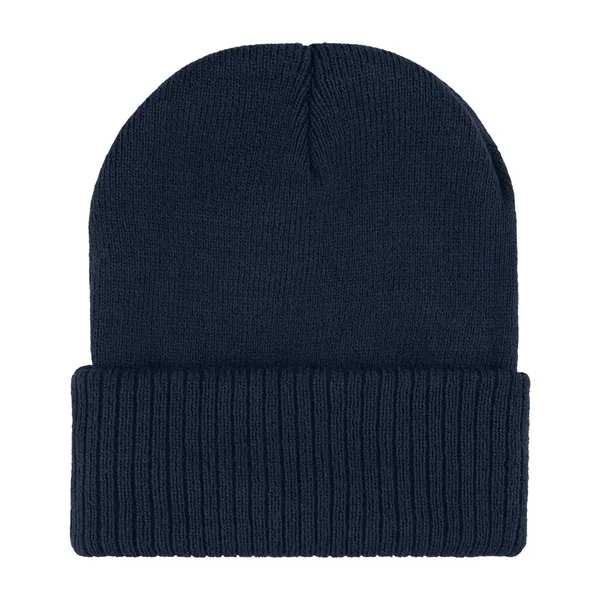 KNIT BEANIE WITH CUFF