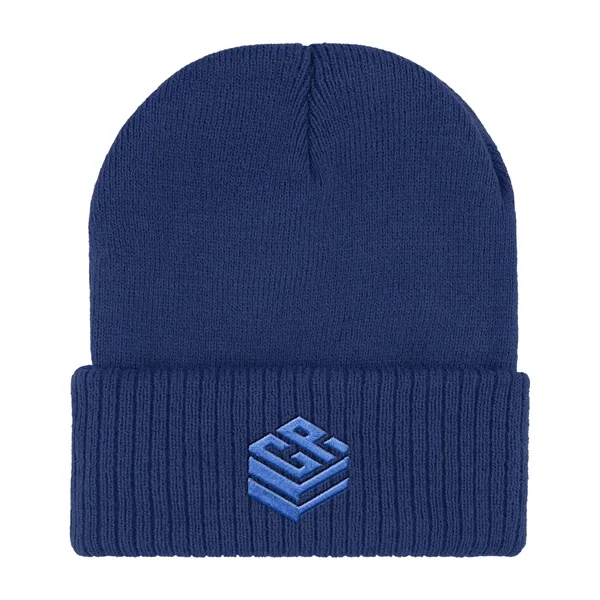 KNIT BEANIE WITH CUFF