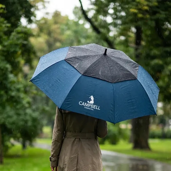 60" Arc Vented Umbrella with 100% rPET canopy